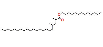 Tridecyl anti-2,4-dimethylheneicosanoate